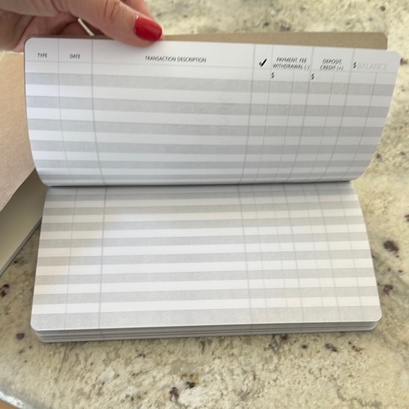 Traveler's Company  Notebook and checkbook register - Picture 4 of 4